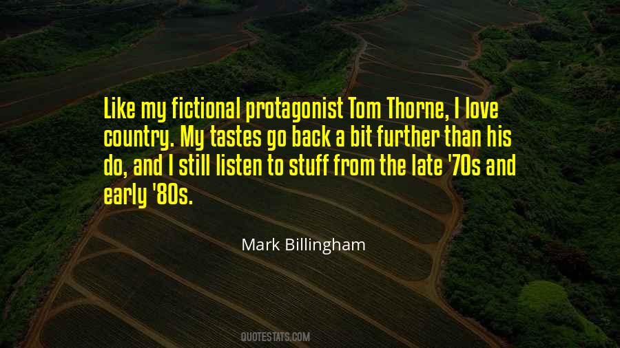 Mark Billingham Quotes #422775