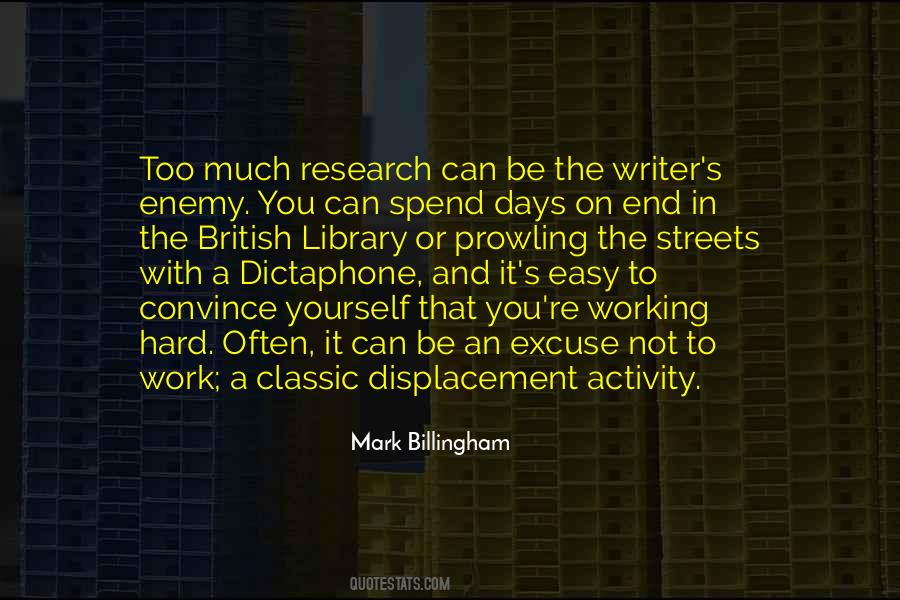 Mark Billingham Quotes #959445