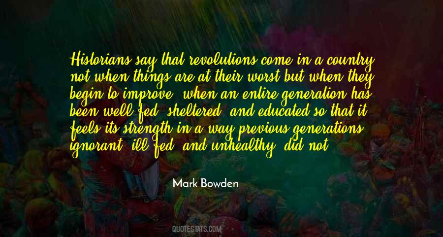 Mark Bowden Quotes #236094