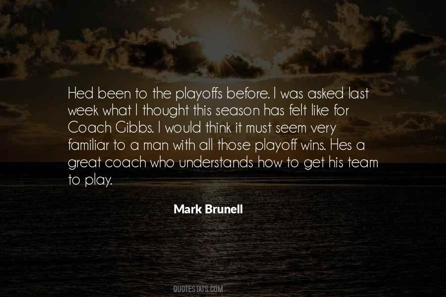 Mark Brunell Quotes #1293879