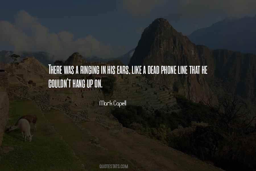 Mark Capell Quotes #1092033