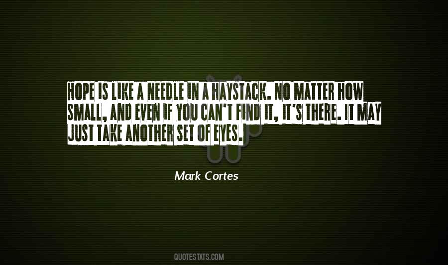 Mark Cortes Quotes #648915