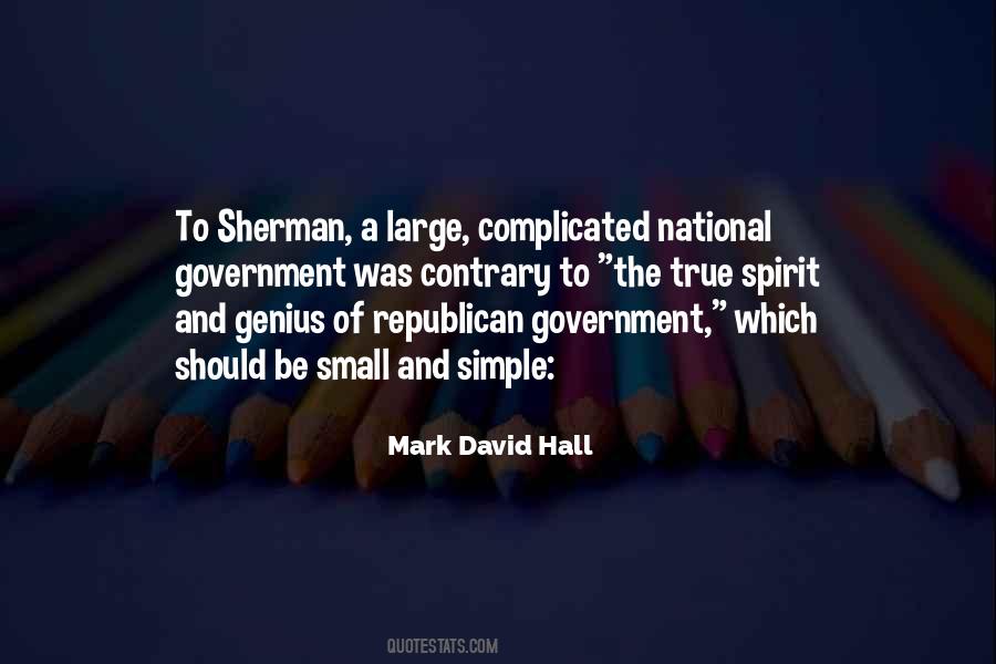 Mark David Hall Quotes #762824