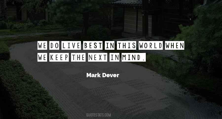 Mark Dever Quotes #42359