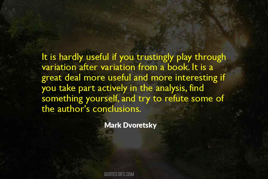 Mark Dvoretsky Quotes #863853