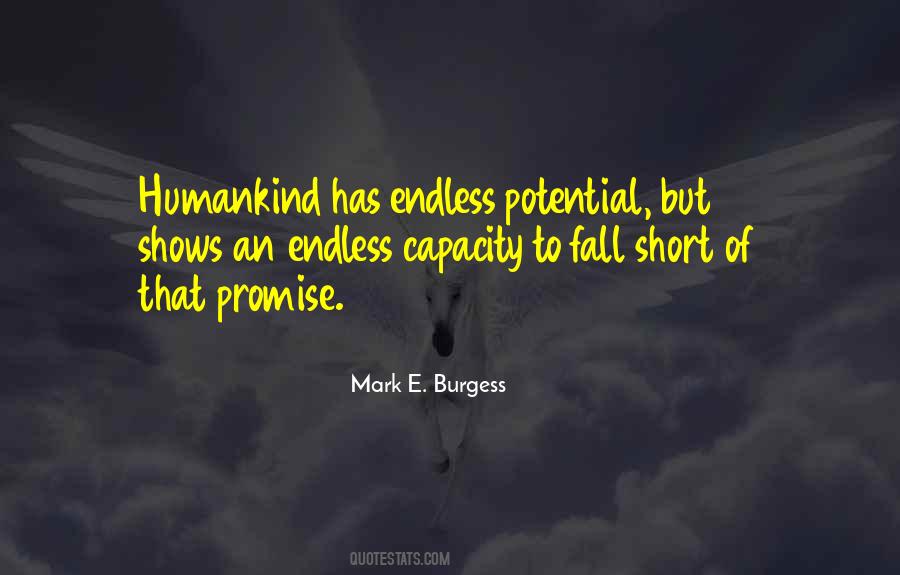 Mark E. Burgess Quotes #400109