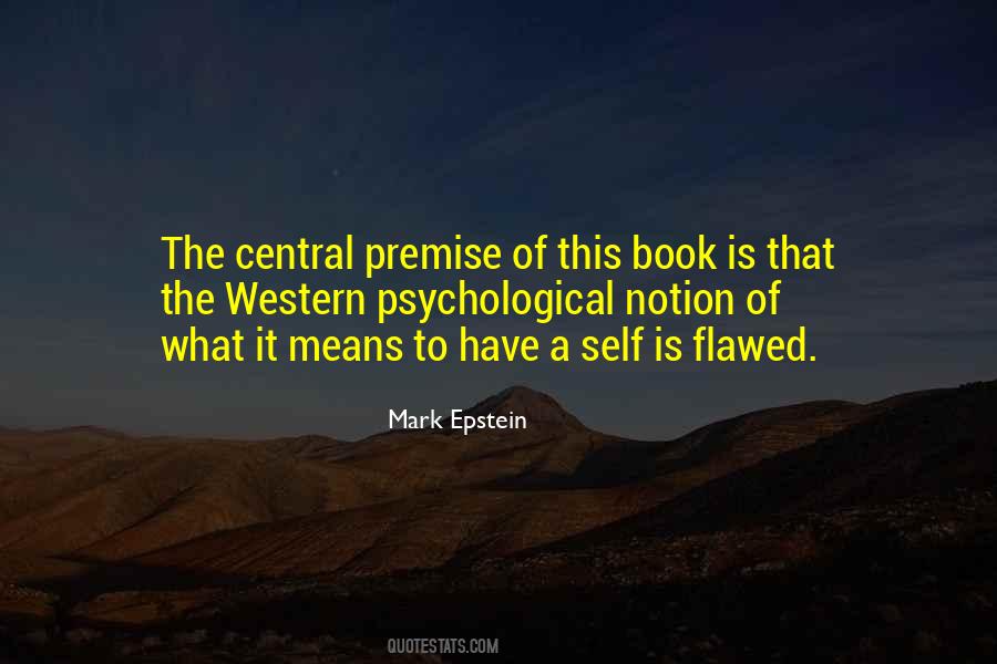 Mark Epstein Quotes #1848685