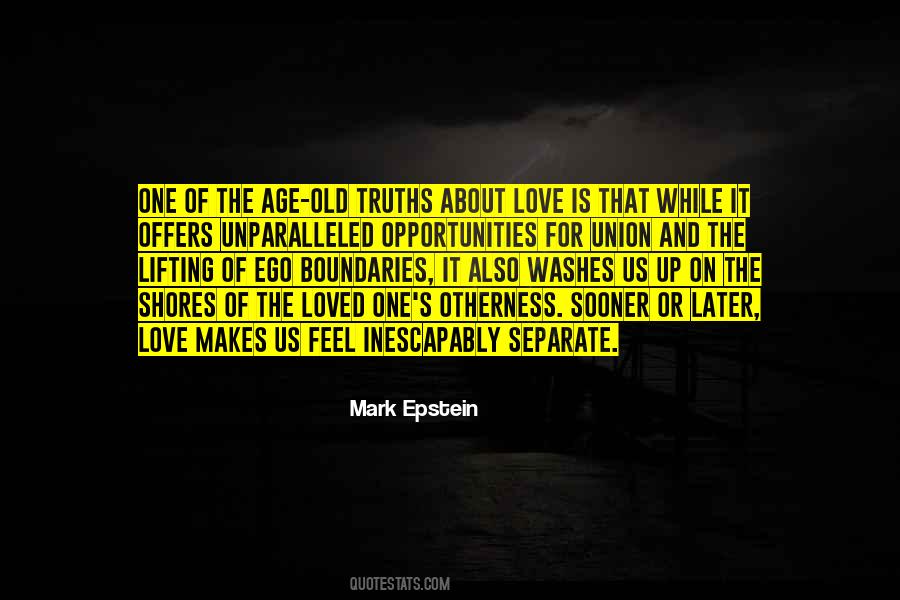 Mark Epstein Quotes #819953