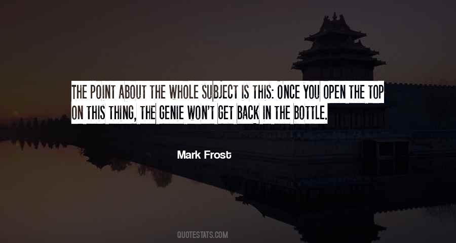 Mark Frost Quotes #138785