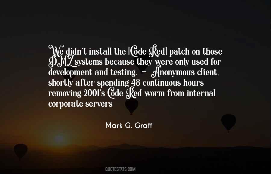 Mark G. Graff Quotes #1675405