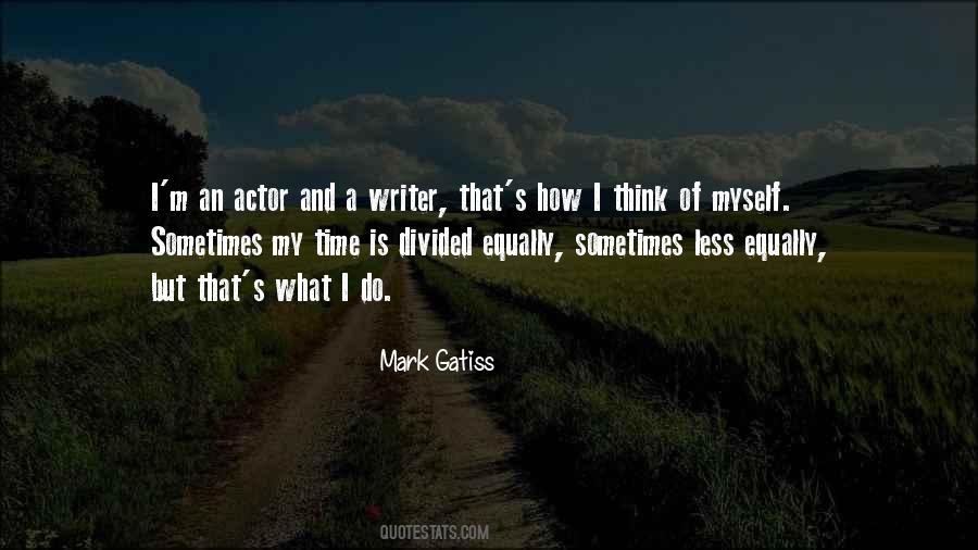 Mark Gatiss Quotes #1677363