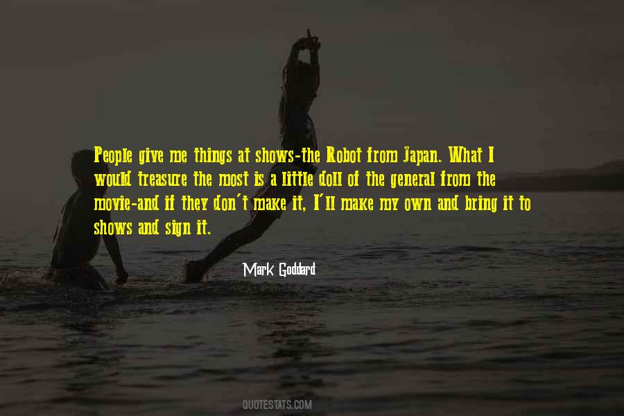 Mark Goddard Quotes #67341