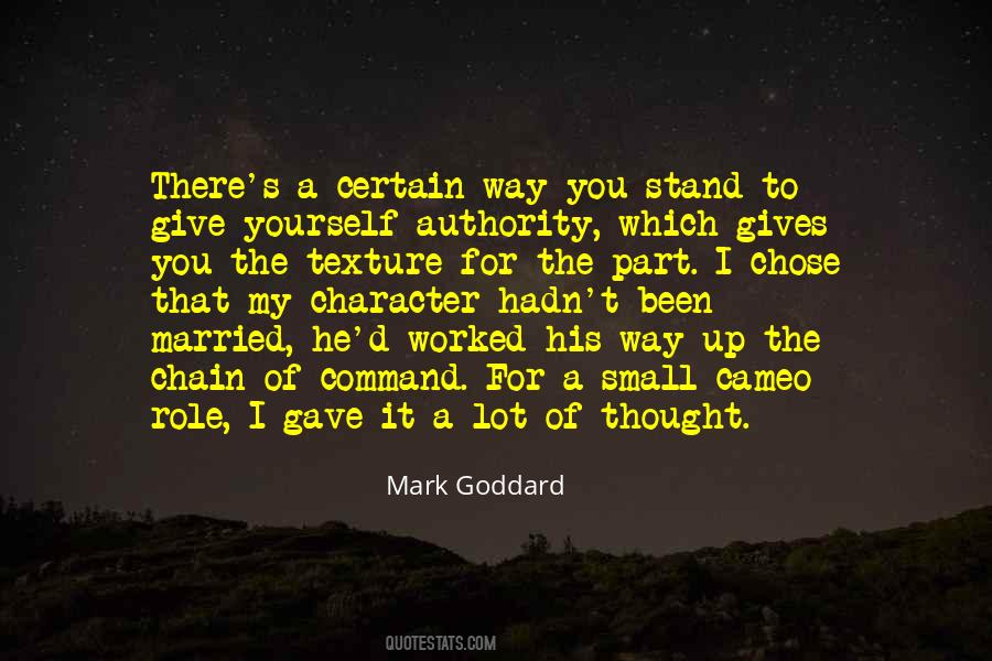 Mark Goddard Quotes #846441