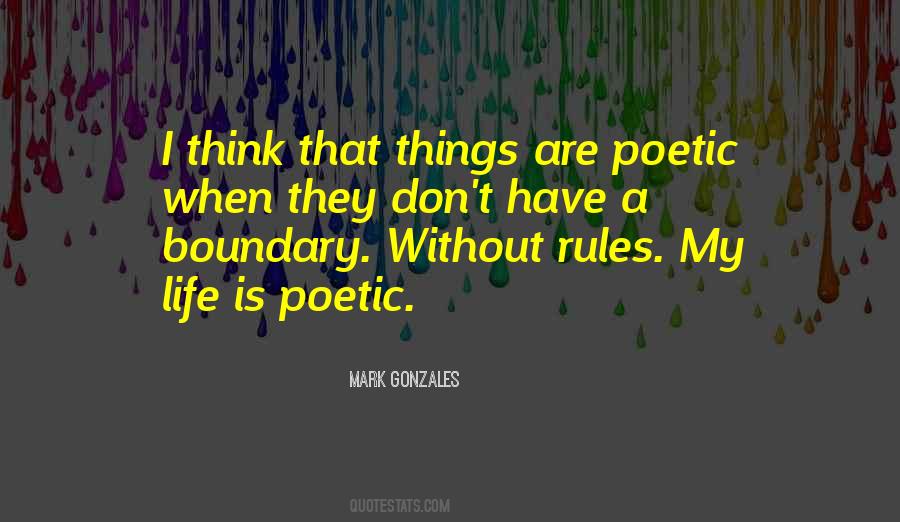 Mark Gonzales Quotes #202739