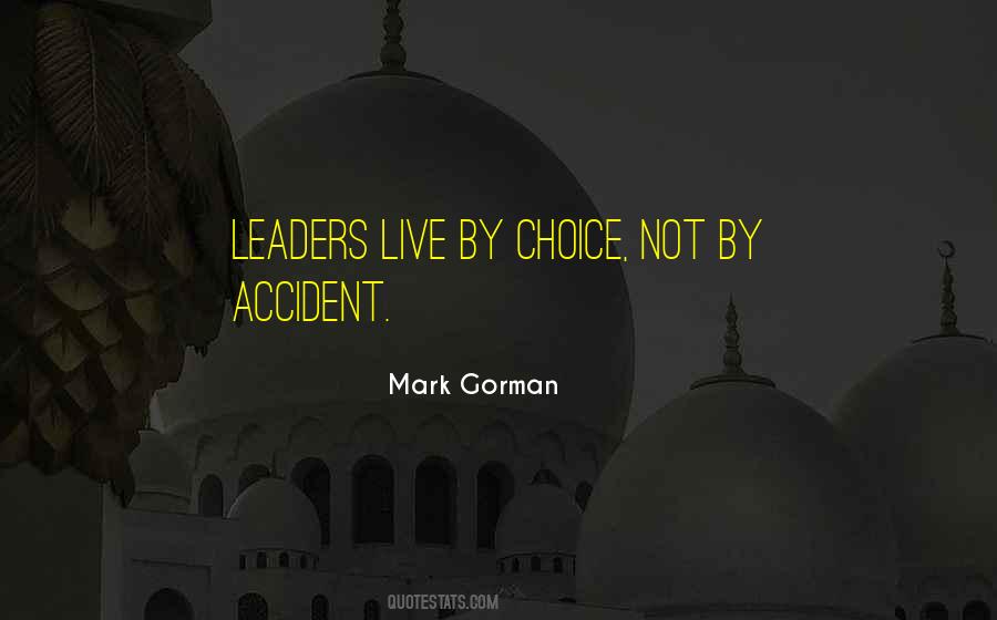 Mark Gorman Quotes #1539361