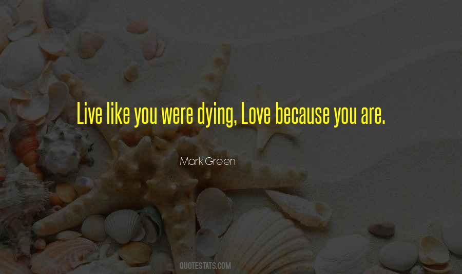 Mark Green Quotes #1515156