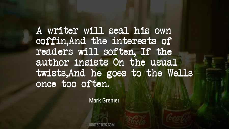 Mark Grenier Quotes #876416 Mark Grenier Quotes #876416