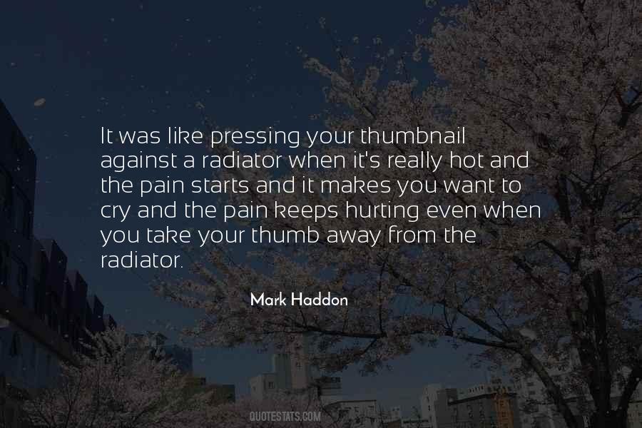 Mark Haddon Quotes #512775