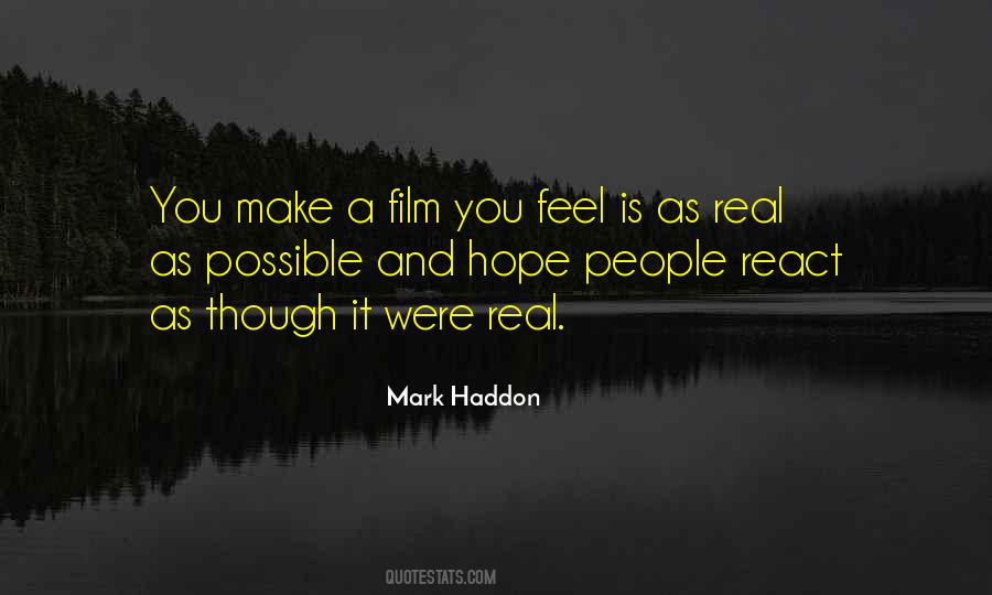 Mark Haddon Quotes #748104