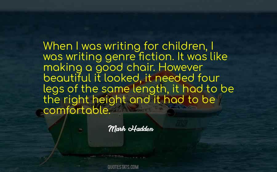 Mark Haddon Quotes #959058