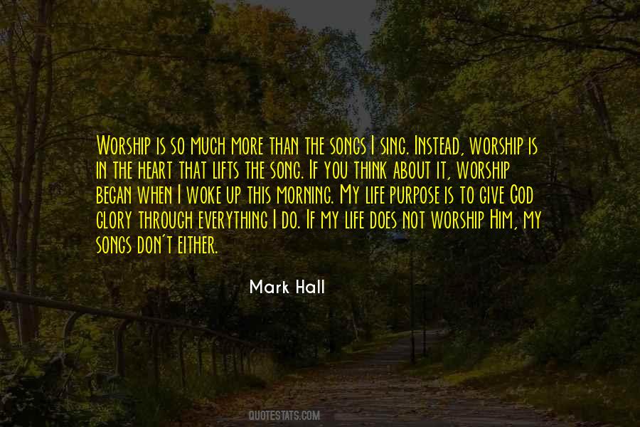 Mark Hall Quotes #1112019