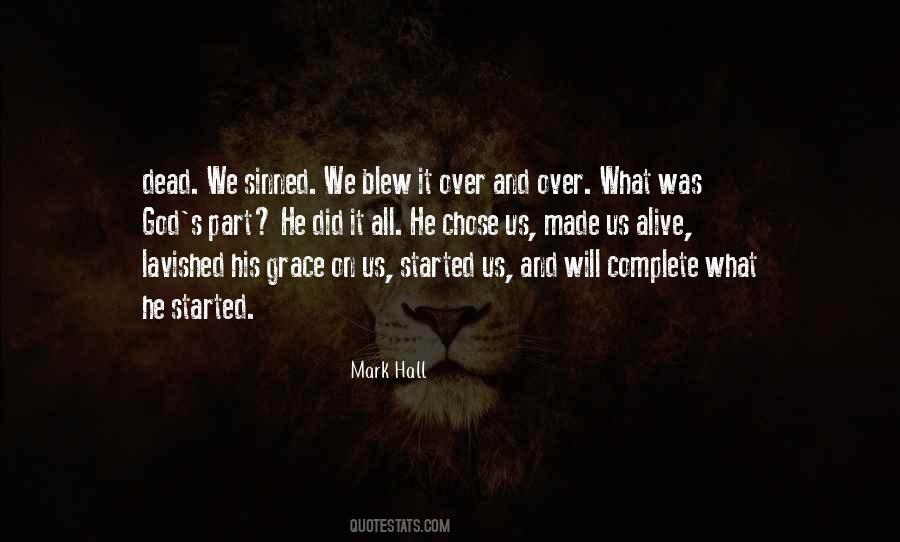 Mark Hall Quotes #572320