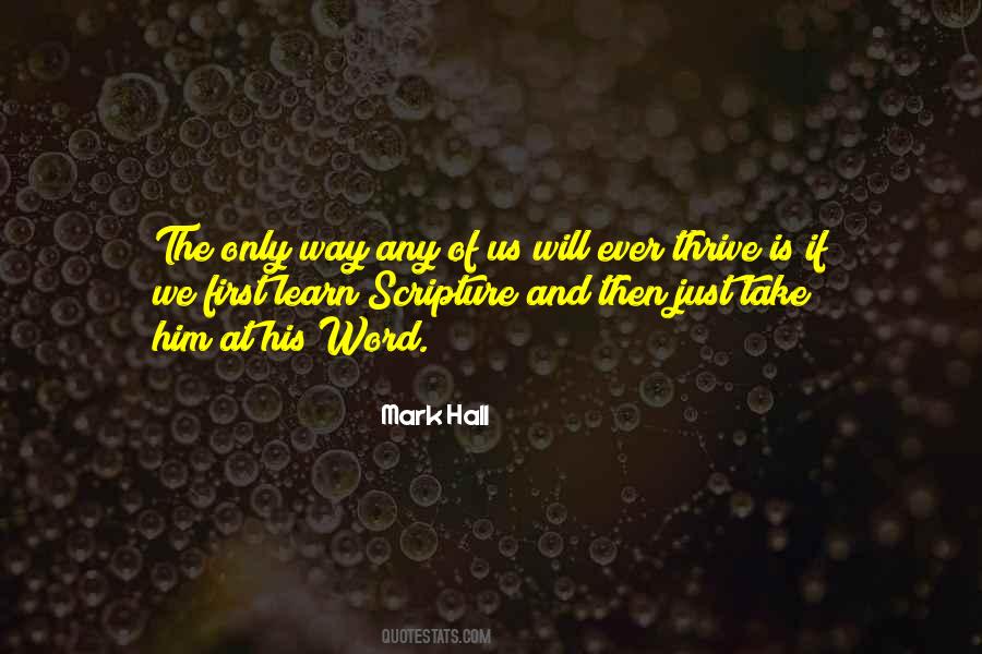 Mark Hall Quotes #694449