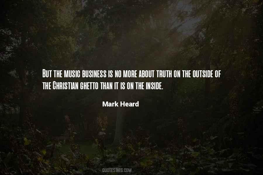 Mark Heard Quotes #1424997