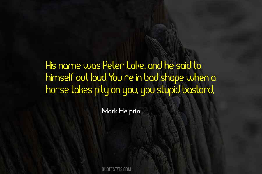 Mark Helprin Quotes #651616