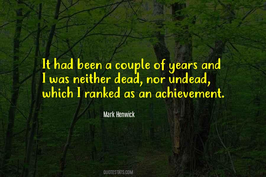 Mark Henwick Quotes #421314
