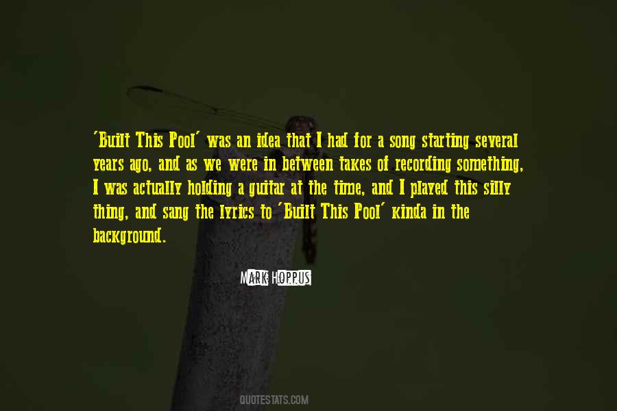 Mark Hoppus Quotes #1287483