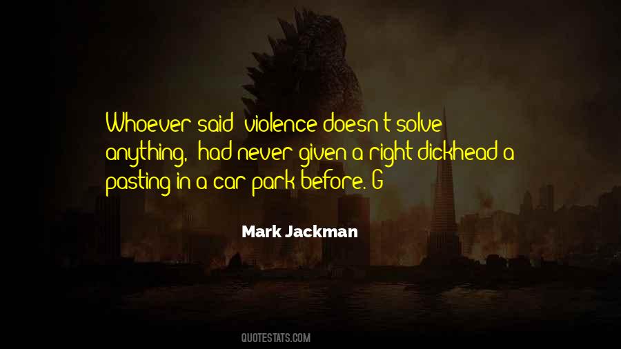 Mark Jackman Quotes #946757