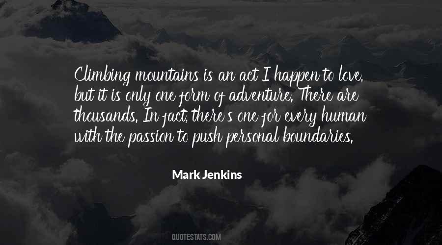Mark Jenkins Quotes #1459940