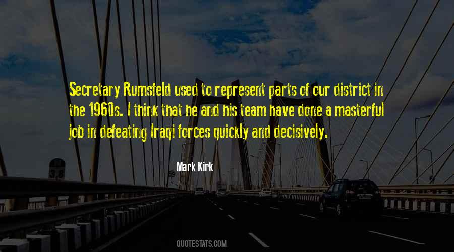 Mark Kirk Quotes #178022