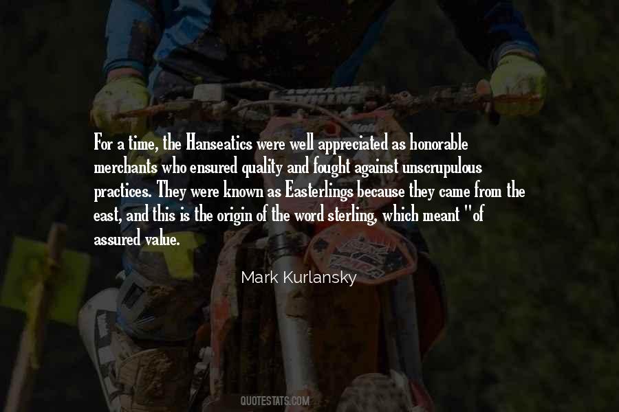 Mark Kurlansky Quotes #823711