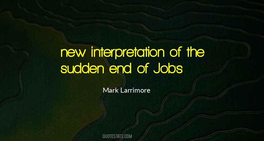 Mark Larrimore Quotes #232661
