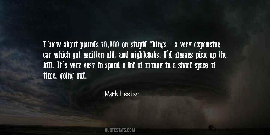 Mark Lester Quotes #1530796