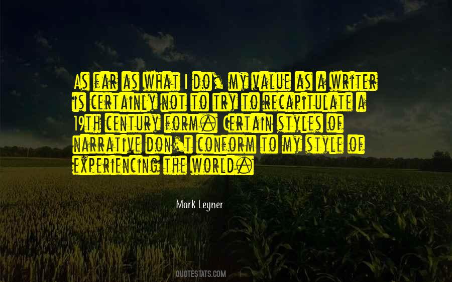 Mark Leyner Quotes #753727