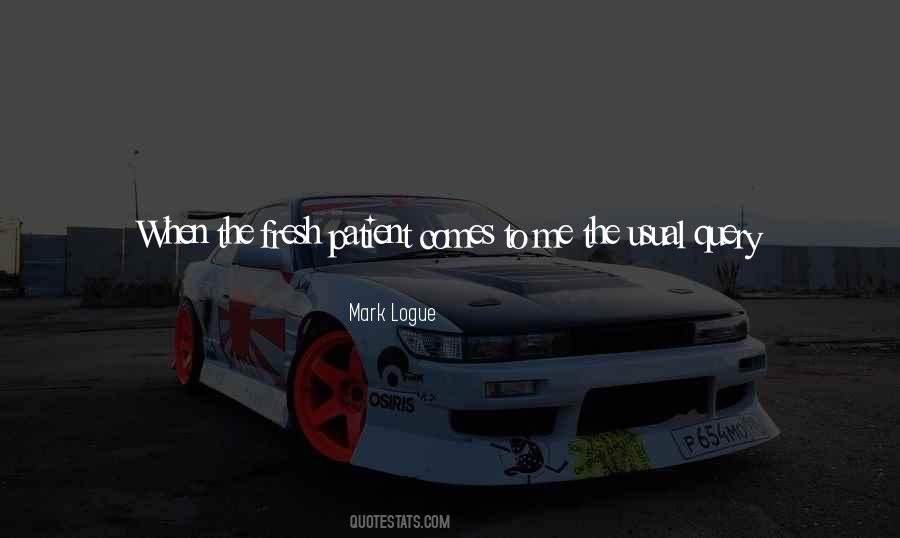 Mark Logue Quotes #791133