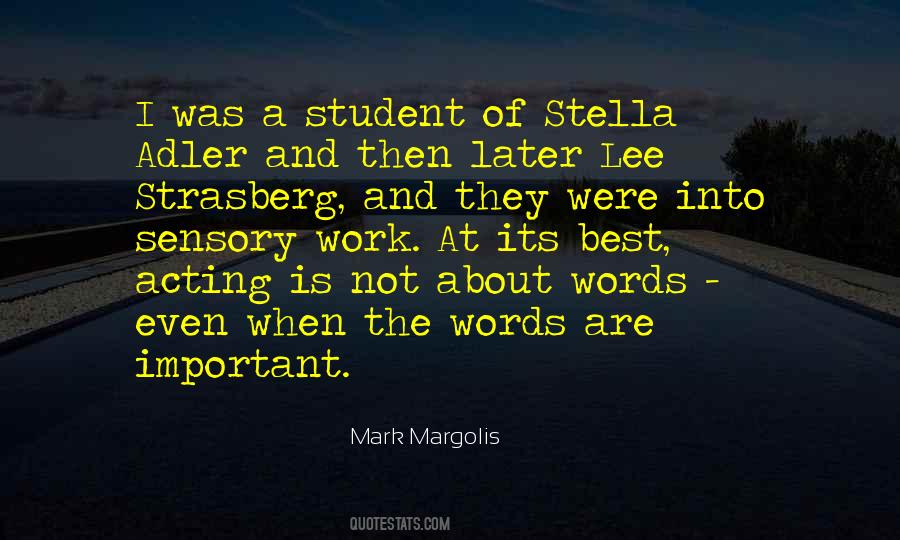 Mark Margolis Quotes #544192