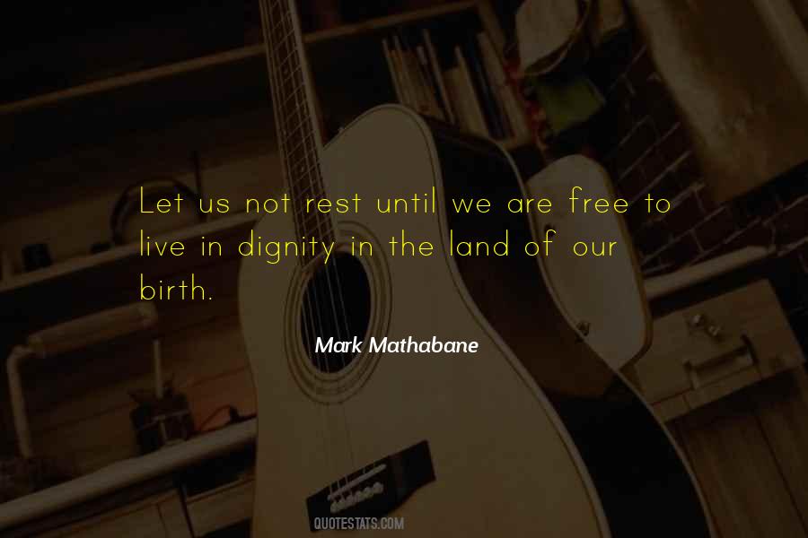 Mark Mathabane Quotes #1719864