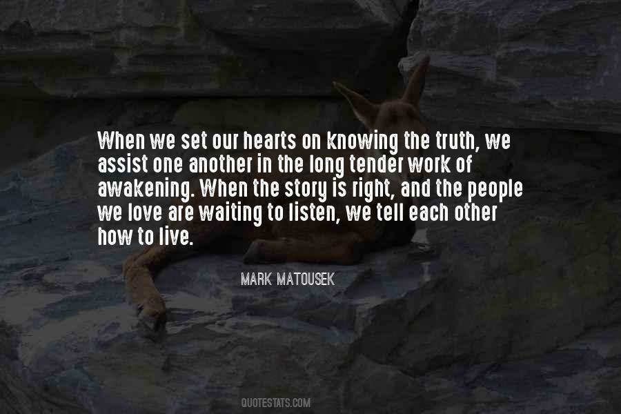 Mark Matousek Quotes #150893