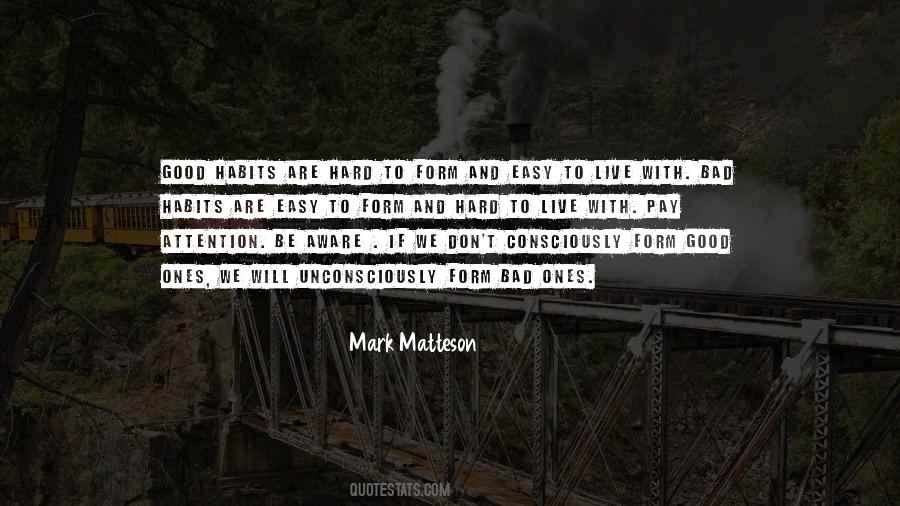Mark Matteson Quotes #265402