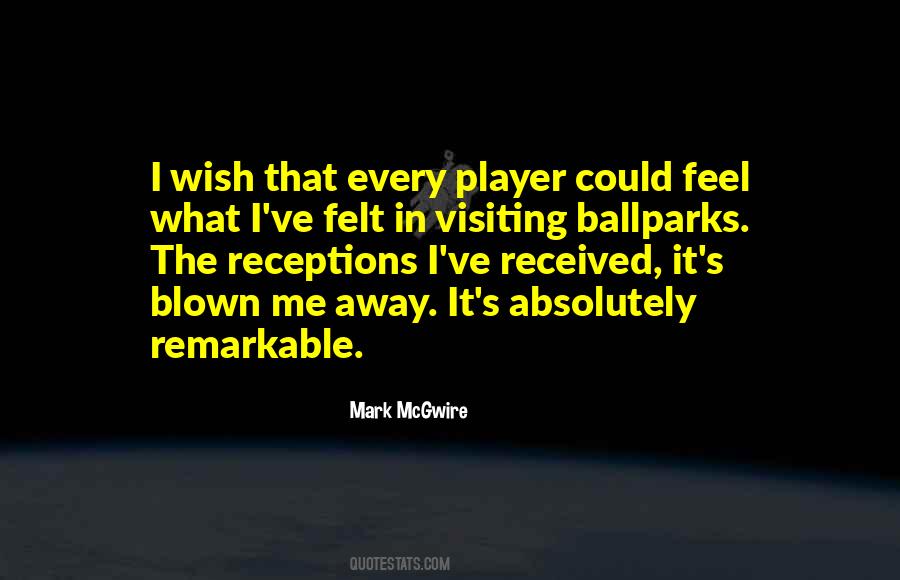 Mark McGwire Quotes #1472148