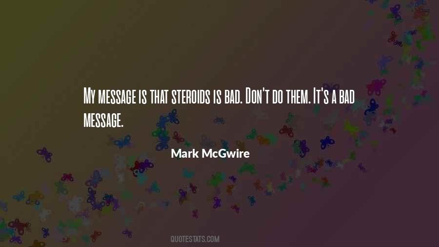 Mark McGwire Quotes #356411