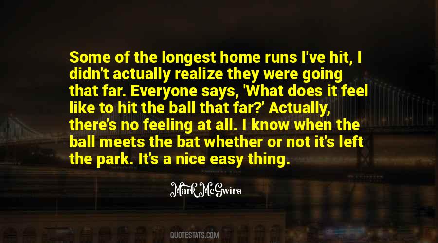 Mark McGwire Quotes #432182