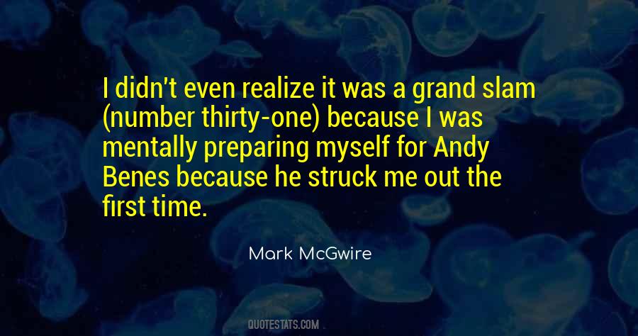 Mark McGwire Quotes #533528