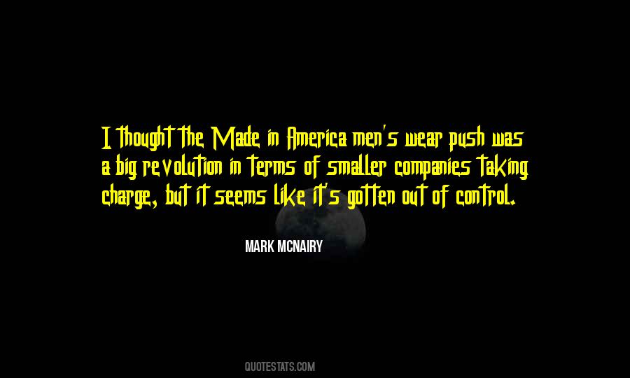 Mark McNairy Quotes #562216