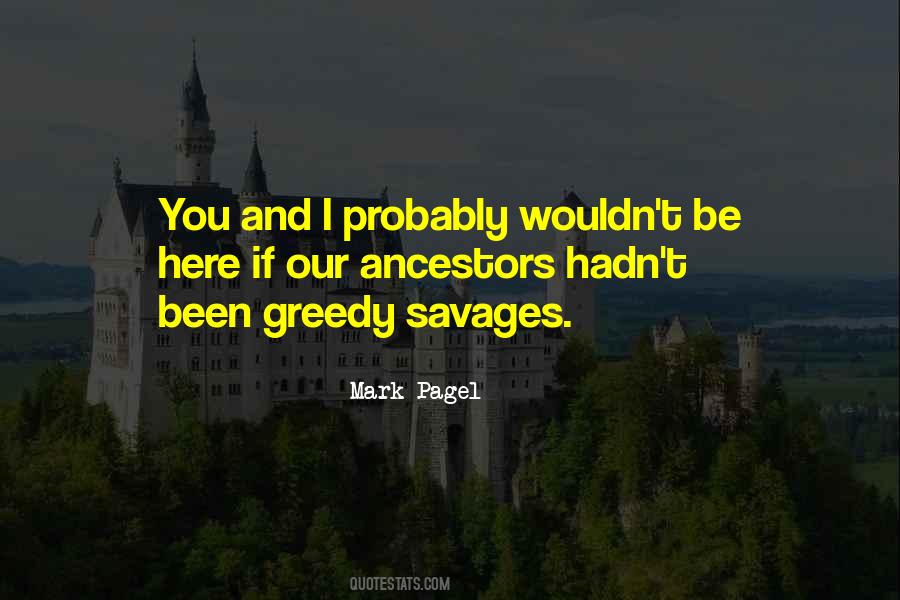 Mark Pagel Quotes #1404058
