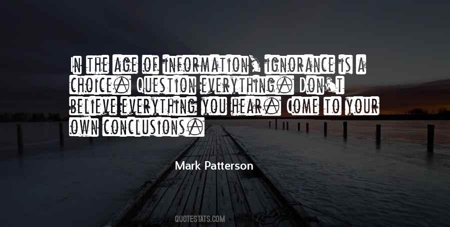 Mark Patterson Quotes #777083